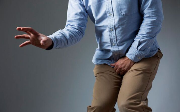 dolore all'inguine con prostatite